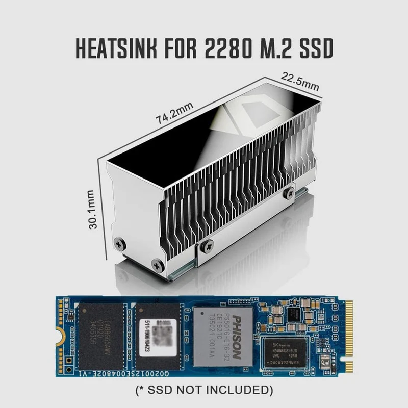 ID-Cooling Zero M15 M.2 SSD Cooler with Heatpipe