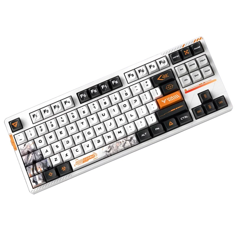 VXE V87 Pro Gasket RGB Mechanical Keyboard Anya Switch (Diana)