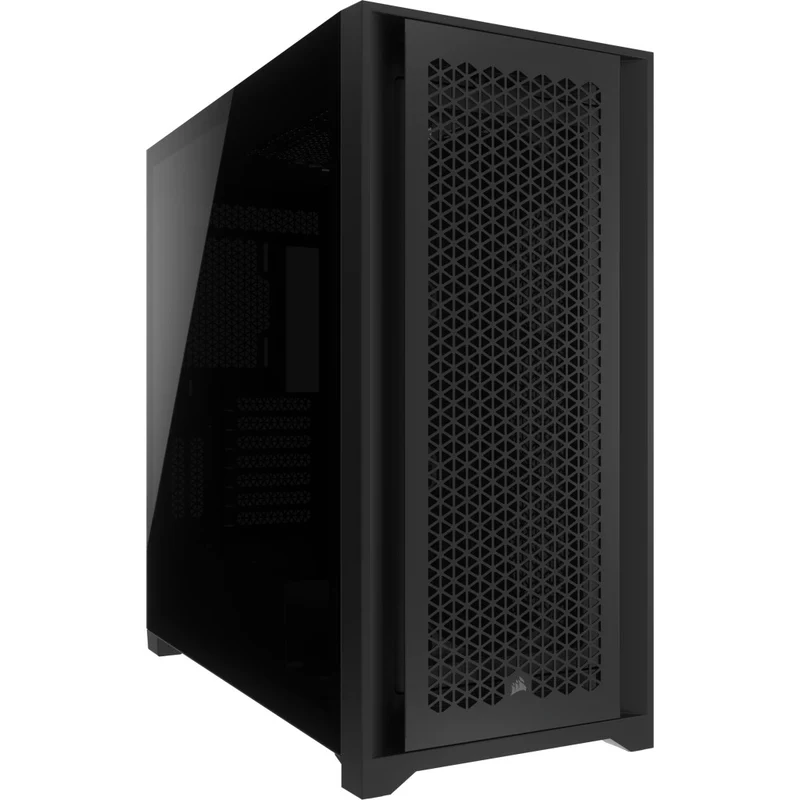 Corsair 5000D Airflow Core Tempered Glass Mid-Tower ATX PC Case (Black, White)