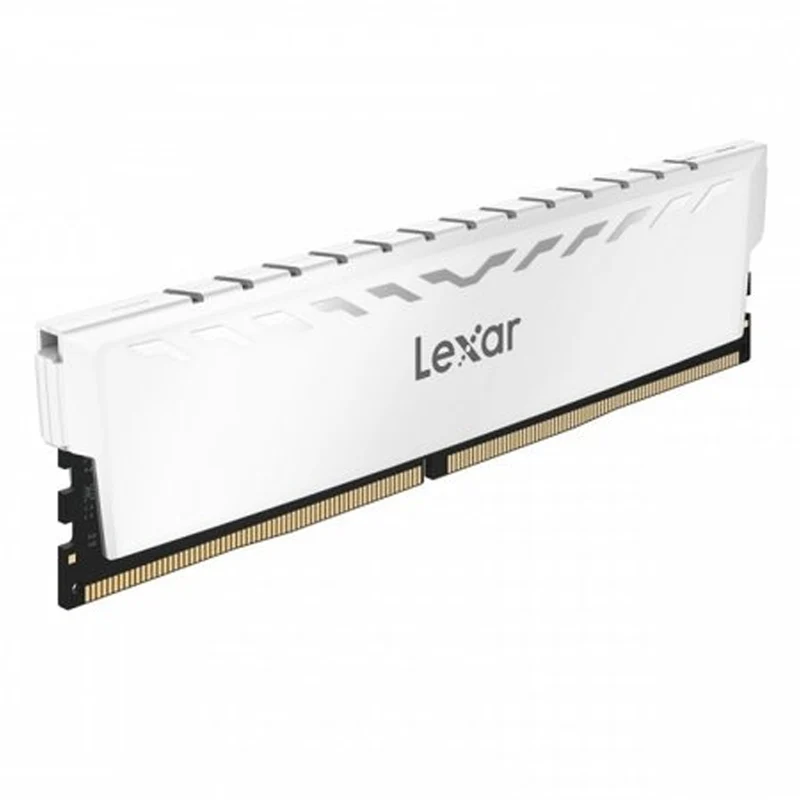 Lexar Thor 8GB DDR4 3600MHz CL18 Intel XMP 2.0 Gaming Desktop Memory (White) (LD4BU008G-R3600GSWG)