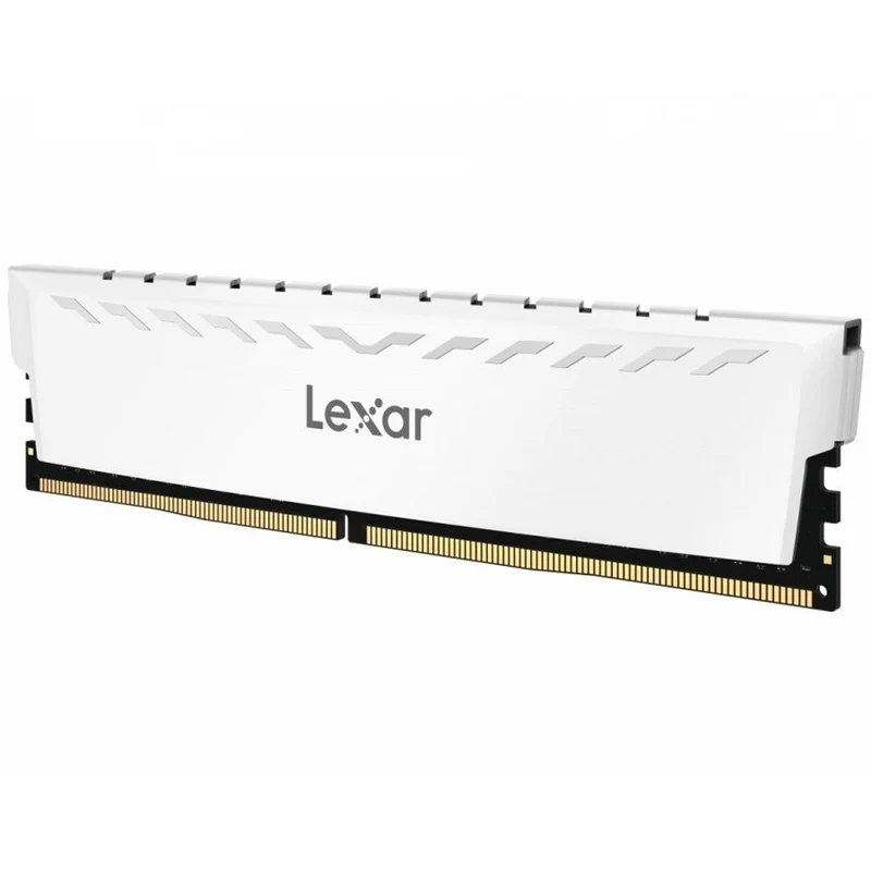 Lexar Thor 8GB DDR4 3600MHz CL18 Intel XMP 2.0 Gaming Desktop Memory (White) (LD4BU008G-R3600GSWG)