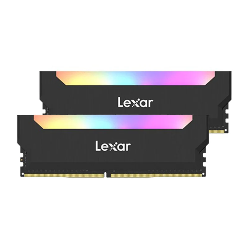 Lexar Hades RGB 16GB Kit (2x8GB) DDR4 3600MHz CL19 Support Intel XMP 2.0 & AMD Ryzen Gaming Desktop Memory (LD4BU008G-R3600GDLH)