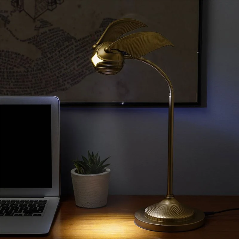 Paladone Harry Potter Golden Snitch Posable Desk Lamp (PP12796HP)