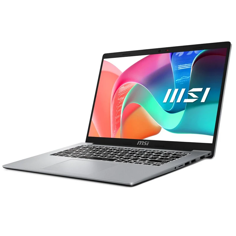 MSI Modern 14 F13MG-032PH Laptop (Urban Silver) | 14" FHD (1920x1080) IPS | i3-1315U | 8GB RAM | 512GB SSD | Intel UHD Graphics | Windows 11 Home + MSI Sleeve Bag GP