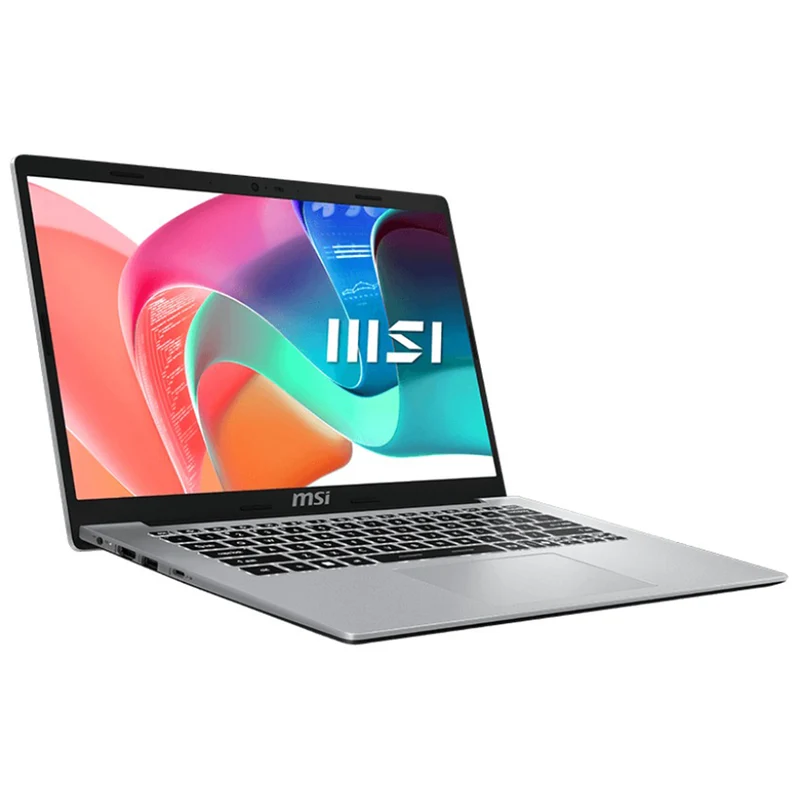 MSI Modern 14 F13MG-032PH Laptop (Urban Silver) | 14" FHD (1920x1080) IPS | i3-1315U | 8GB RAM | 512GB SSD | Intel UHD Graphics | Windows 11 Home + MSI Sleeve Bag GP