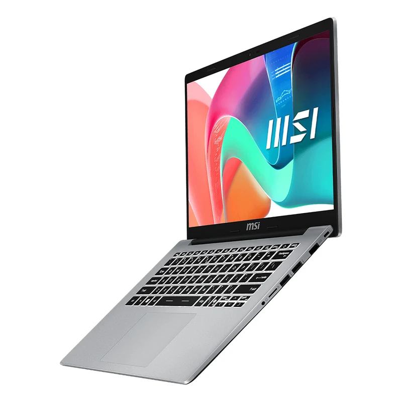MSI Modern 14 F13MG-032PH Laptop (Urban Silver) | 14" FHD (1920x1080) IPS | i3-1315U | 8GB RAM | 512GB SSD | Intel UHD Graphics | Windows 11 Home + MSI Sleeve Bag GP