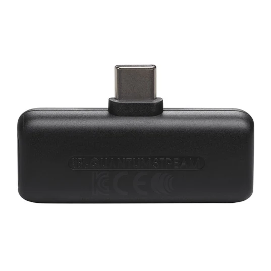 JBL Quantum Stream Wireless USB-C Clip-on Microphone