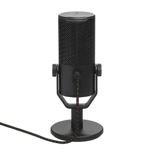 JBL Quantum Stream Studio Quad Pattern Premium USB Microphone for Streaming/ Recording/ Gaming (Black)