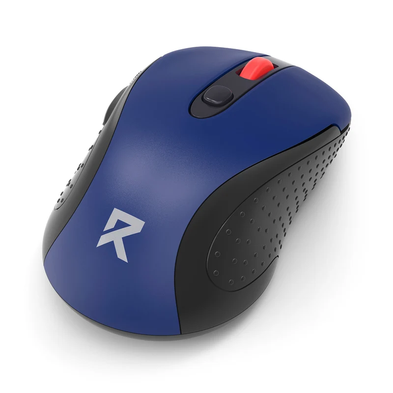 Redragon BM-2638 2.4G Wireless Mouse (Black, Blue)