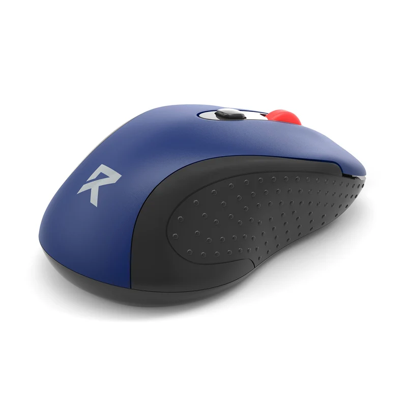 Redragon BM-2638 2.4G Wireless Mouse (Black, Blue)