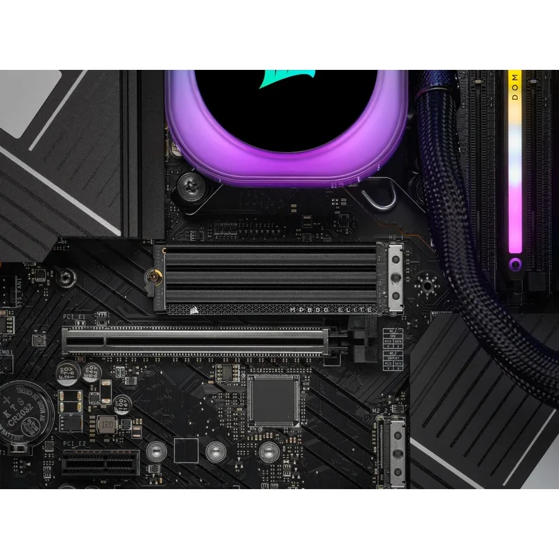 Corsair MP600 Elite PCIe 4.0 Gen4 x4 NVME M.2 SSD With Heatsink (1 TB, 2TB)