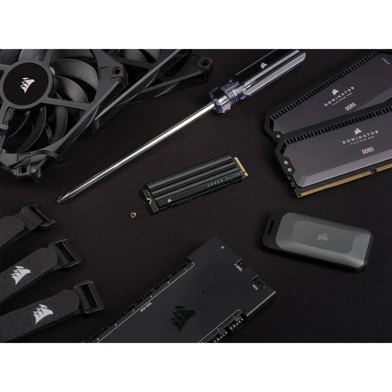 Corsair MP600 Elite PCIe 4.0 Gen4 x4 NVME M.2 SSD With Heatsink (1 TB, 2TB)