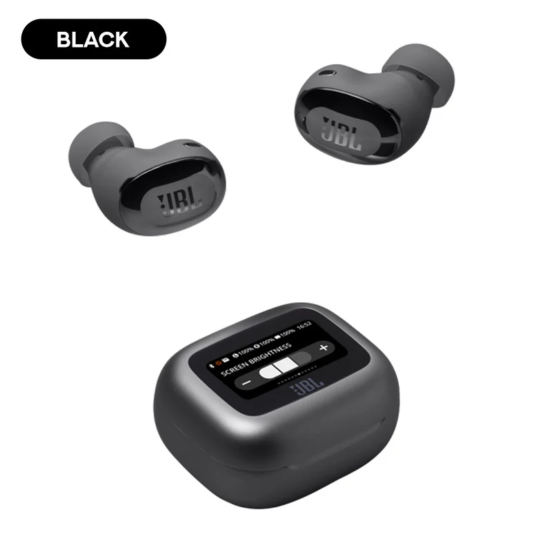 JBL Live Buds 3 True Wireless Noise Cancelling Closed-Stick Earbuds (Black, Silver, Purple, Blue)