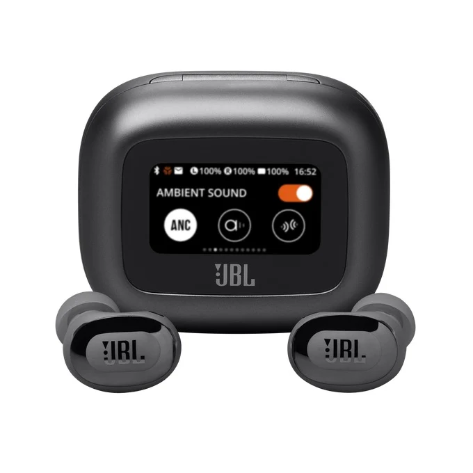 JBL Live Buds 3 True Wireless Noise Cancelling Closed-Stick Earbuds (Black, Silver, Purple, Blue)