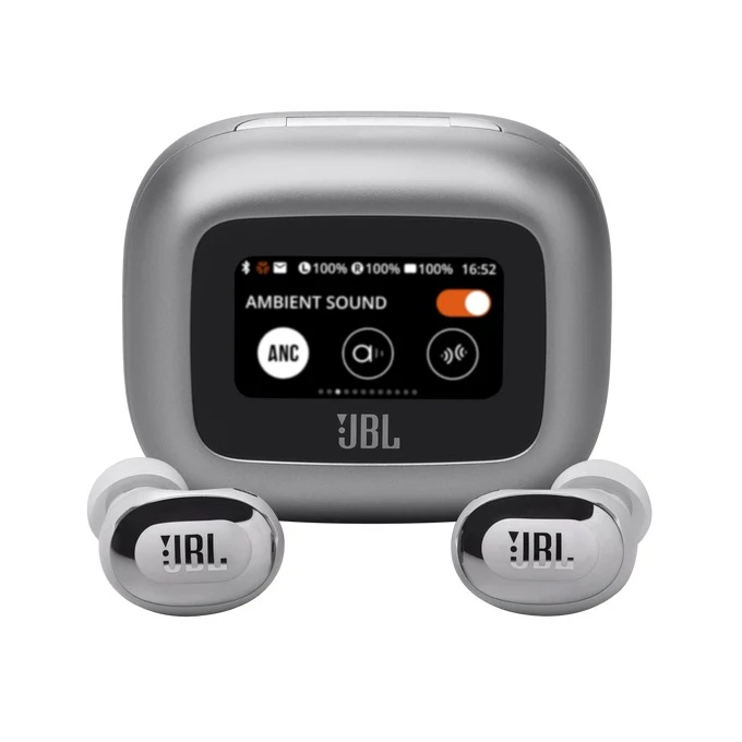 JBL Live Buds 3 True Wireless Noise Cancelling Closed-Stick Earbuds (Black, Silver, Purple, Blue)