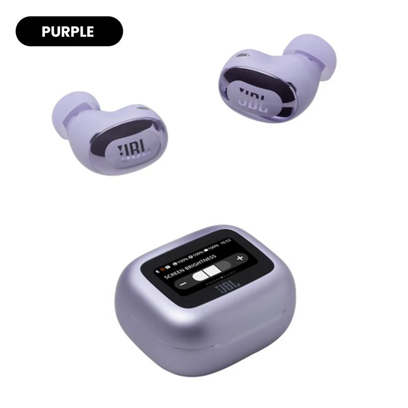 JBL Live Buds 3 True Wireless Noise Cancelling Closed-Stick Earbuds (Black, Silver, Purple, Blue)