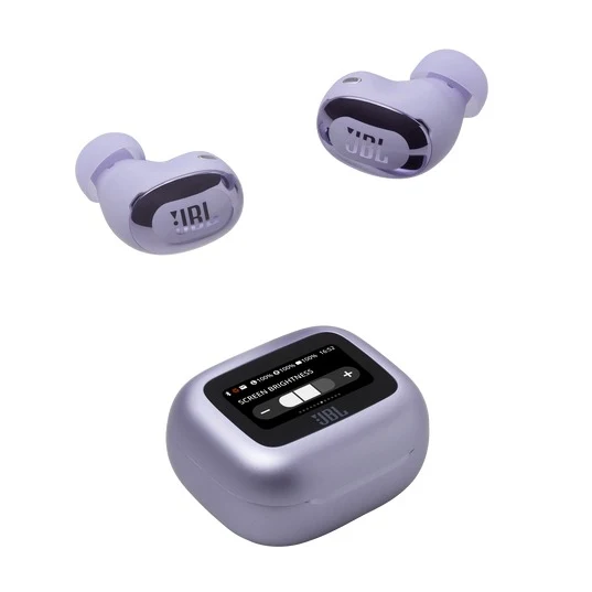 JBL Live Buds 3 True Wireless Noise Cancelling Closed-Stick Earbuds (Black, Silver, Purple, Blue)