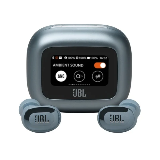 JBL Live Buds 3 True Wireless Noise Cancelling Closed-Stick Earbuds (Black, Silver, Purple, Blue)
