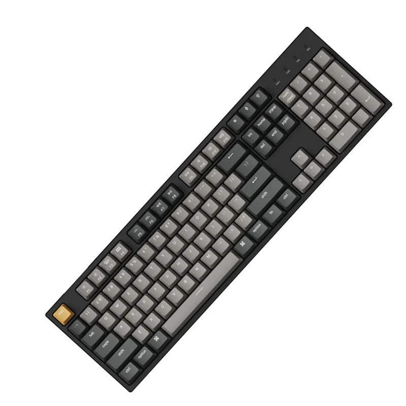 Keychron C2 Pro QMK/Via RGB Backlit Hot-Swappable Full Size Wired Mechanical Keyboard (K Pro Red Switch, K Pro Brown Switch)
