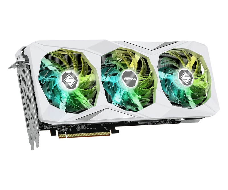 ASRock AMD Radeon RX 7700 XT Steel Legend 12GB OC Graphics Card