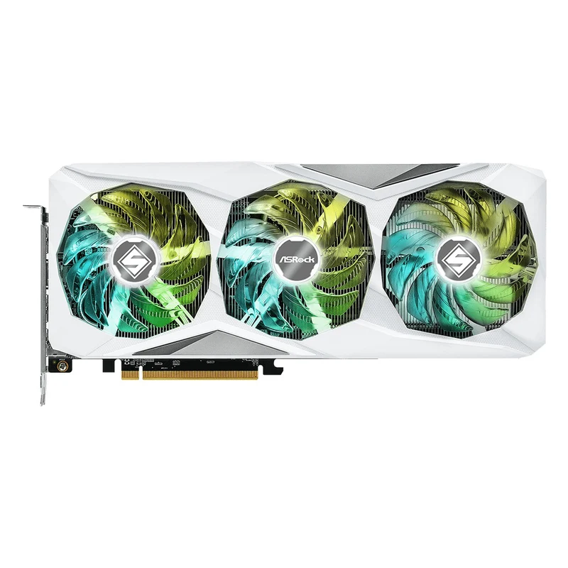 ASRock AMD Radeon RX 7600 XT Steel Legend 16GB OC Graphics Card