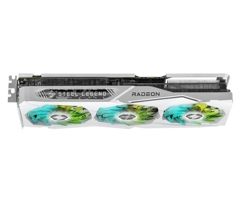 ASRock AMD Radeon RX 7600 XT Steel Legend 16GB OC Graphics Card