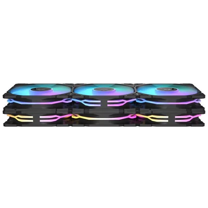 Asus TUF Gaming TR120 ARGB Reverse Fan - Triple Pack (Black, White)