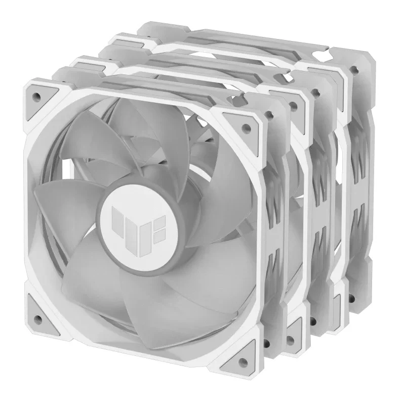 Asus TUF Gaming TR120 ARGB Reverse Fan - Triple Pack (Black, White)