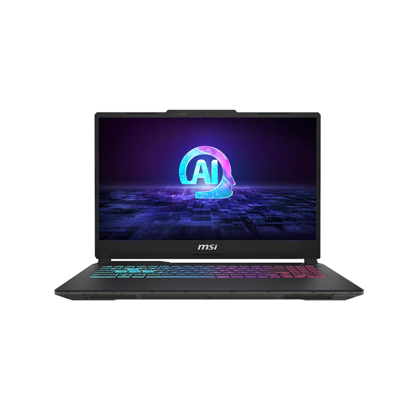 MSI Cyborg 15 A13VF-1256PH Gaming Laptop (Translucent Black) | 15.6" FHD (1920x1080) 144Hz IPS | i5-13420H | 8GB RAM | 512GB SSD | RTX 4060 | Windows 11 Home | MSI Gaming Backpack
