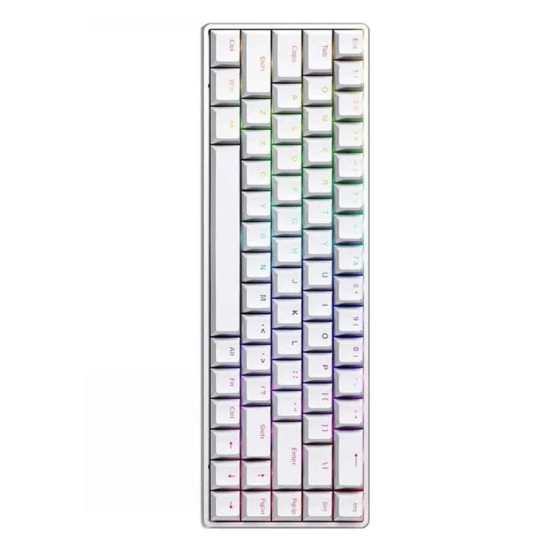 VXE ATK68 Magnetic Switch Hot Swappable RGB Mechanical Gaming Keyboard Gateron Switch 2.0 (Black, White)
