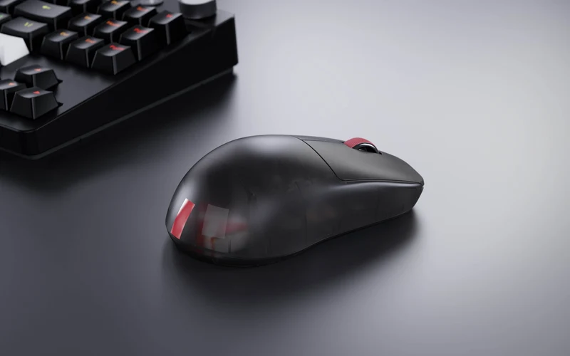 Pulsar X2H Mini Symmetrical Ultralight Wireless Gaming Mouse Clear Black Limited Ed. Size 1 (PX2H1CB)