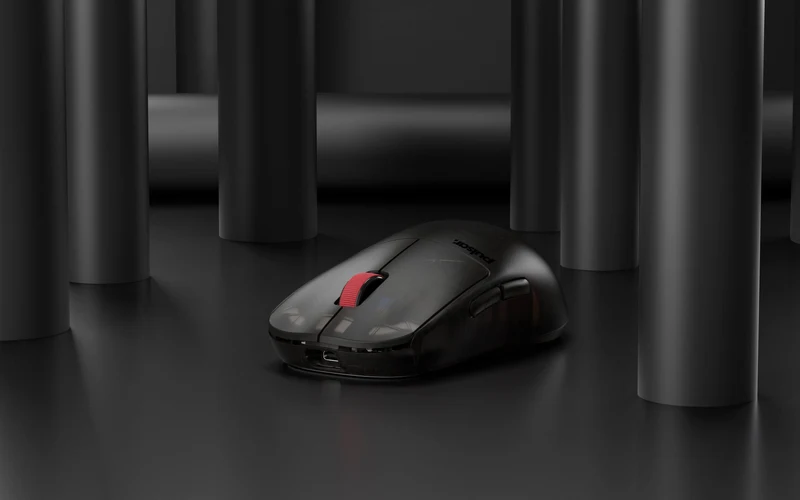 Pulsar X2H Mini Symmetrical Ultralight Wireless Gaming Mouse Clear Black Limited Ed. Size 1 (PX2H1CB)
