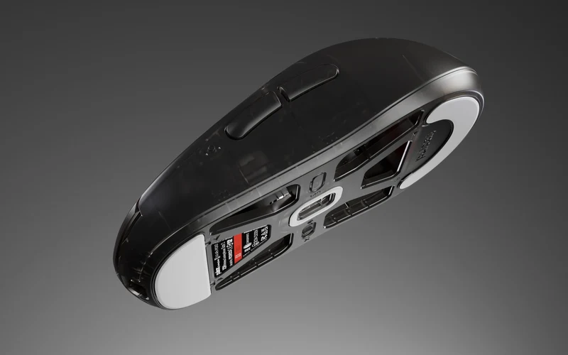Pulsar X2H Mini Symmetrical Ultralight Wireless Gaming Mouse Clear Black Limited Ed. Size 1 (PX2H1CB)