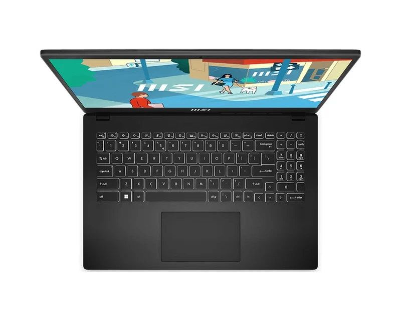 MSI Modern 15 B13M-1025PH Laptop (Classic Black) | 15.6" FHD (1920x1080) IPS | i7-1355U | 16GB RAM | 512GB SSD | Iris Xe Graphics | Windows 11 Home + MS Office Home & Student 2021 + MSI Sleeve Bag GP