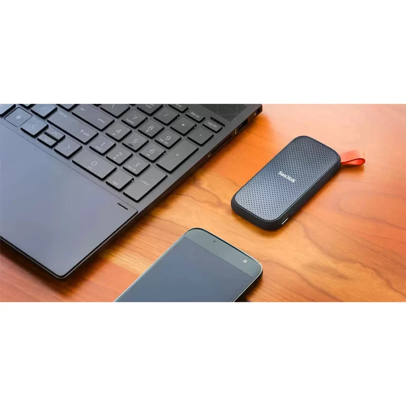 Sandisk 1TB USB 3.2 Gen 2 Type-C up to 800MB/s Portable SSD (Black)