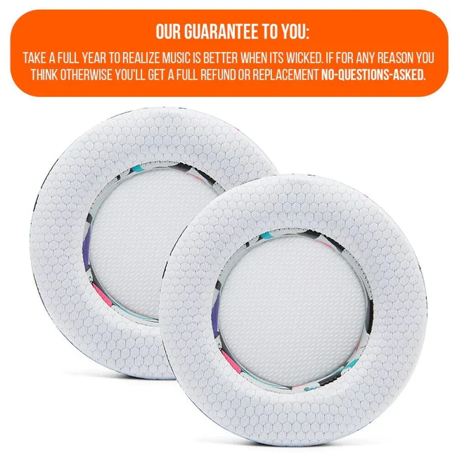 Wicked Cushions Corsair Virtuoso Earpads - WC FreeZe Cooling Gel (90s White, 90s Black, Black, Black Camo, Geo Grey)