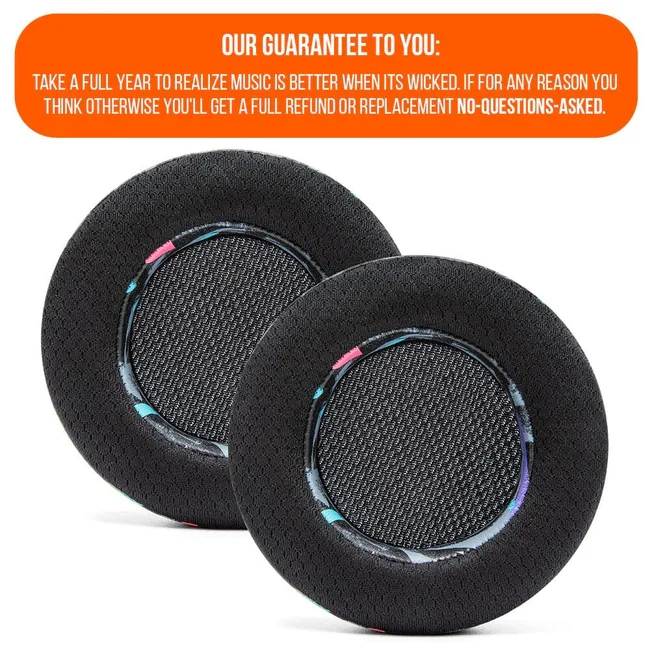 Wicked Cushions Corsair Virtuoso Earpads - WC FreeZe Cooling Gel (90s White, 90s Black, Black, Black Camo, Geo Grey)