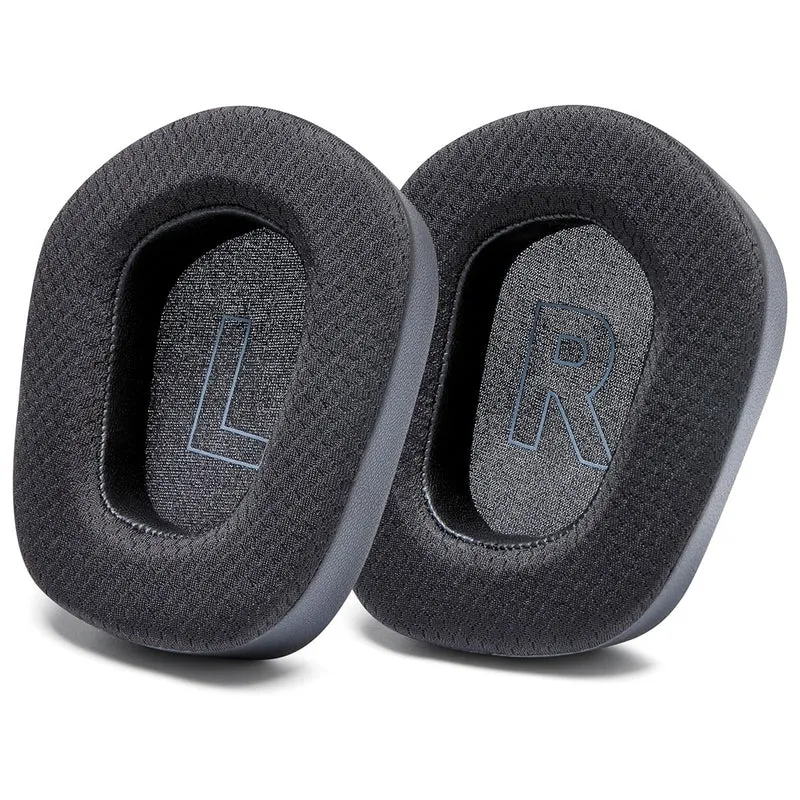 Wicked Cushions Logitech G733 Earpads - WC FreeZe Cooling Gel (Black, Grey, 90s Black)