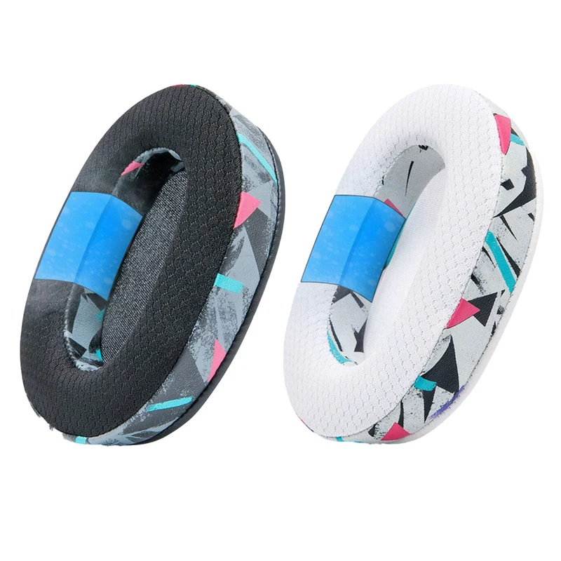Wicked Cushions Sony Earpads - WC FreeZe Cooling Gel (90s Black, 90s White)