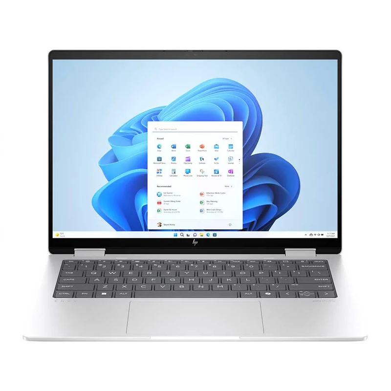 HP Envy X360 14-FA0070AU 2-in-1 Laptop (Glacier Silver) | 14" WUXGA (1920x1200) IPS | Ryzen 5 8640HS | 16GB RAM | 512GB SSD | AMD Radeon Graphics | Windows 11 Home | MS Office Home & Student 2021 + HP Travel 18L Backpack