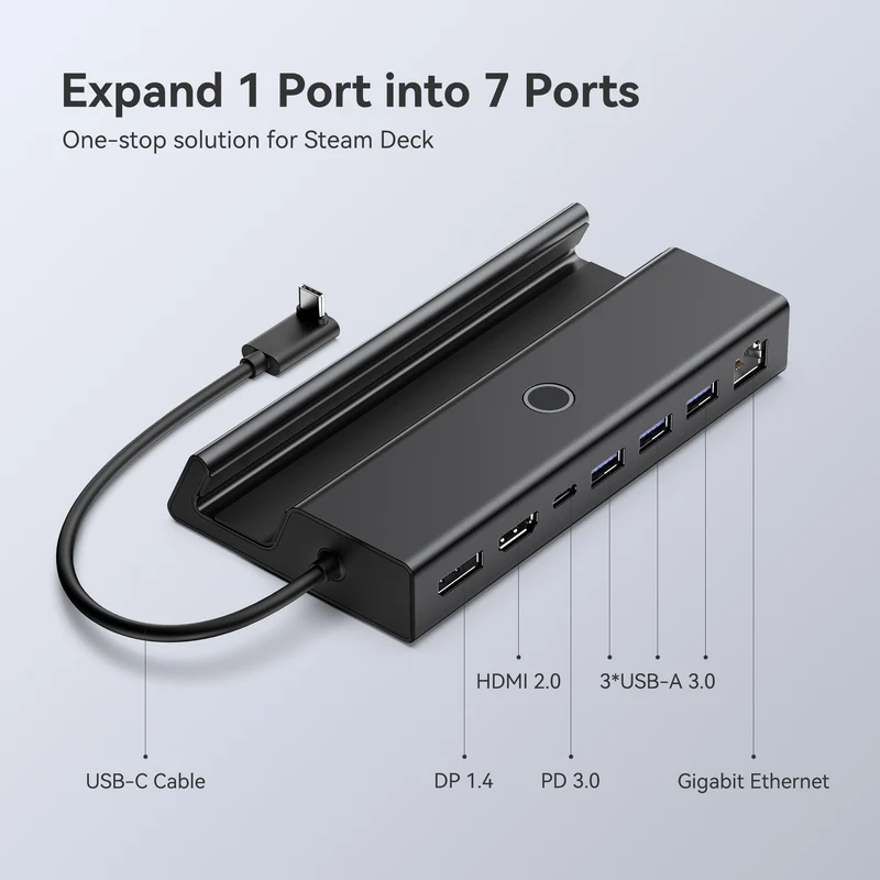 Kiwihome 7-in-1 Docking Station for Steam Deck