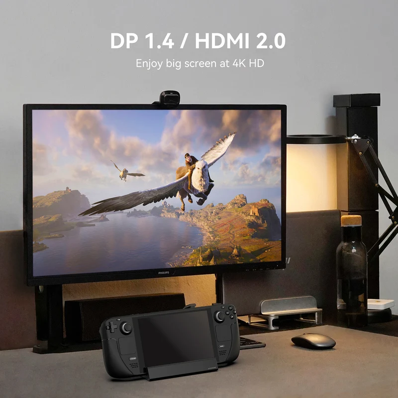 Kiwihome 7-in-1 Docking Station for Steam Deck