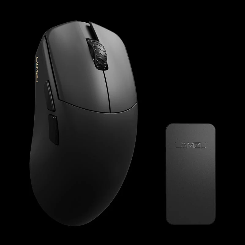 Lamzu Maya 4K Superlight Wireless Gaming Mouse (Charcoal Black, Cloud Grey)