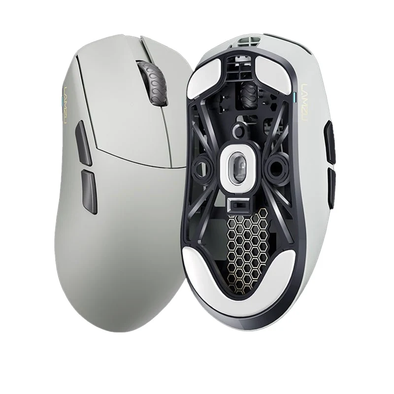 Lamzu Maya 4K Superlight Wireless Gaming Mouse (Charcoal Black, Cloud Grey)