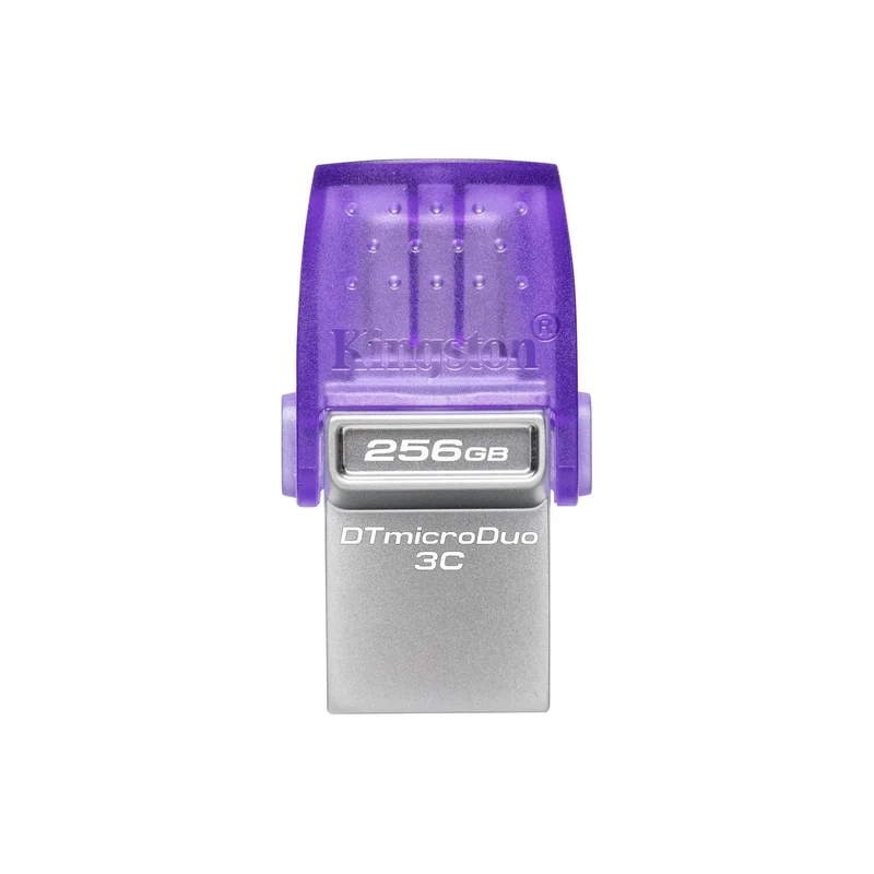 Kingston DataTraveler MicroDuo 3C USB 3.2 Gen 1 200MB/s Read Type-A + Type-C USB Flash Drive (64GB, 128GB, 256GB)