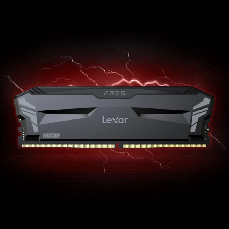 Lexar Ares 16GB DDR5 4800MHz CL40 Intel XMP 3.0 Gaming Desktop OC Memory (LD5DU016G-R4800GS2A)