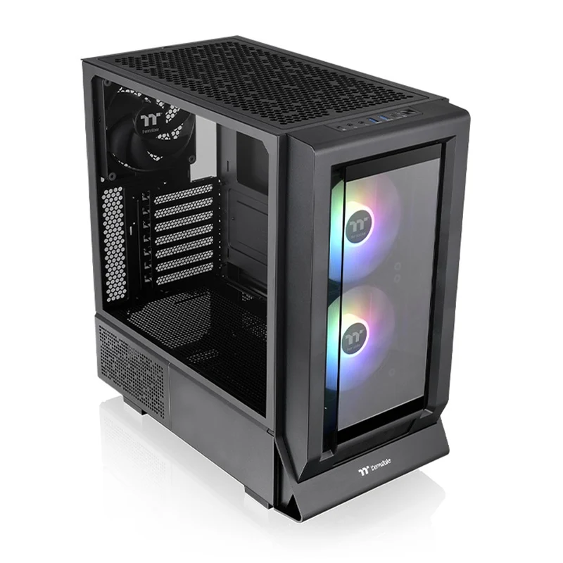 Thermaltake Ceres 350 MX Mid Tower Gaming Case (Black, Snow, Hydrangea Blue, Bumblebee, Bubble Pink)