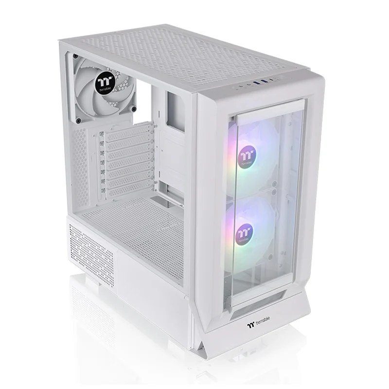 Thermaltake Ceres 350 MX Mid Tower Gaming Case (Black, Snow, Hydrangea Blue, Bumblebee, Bubble Pink)