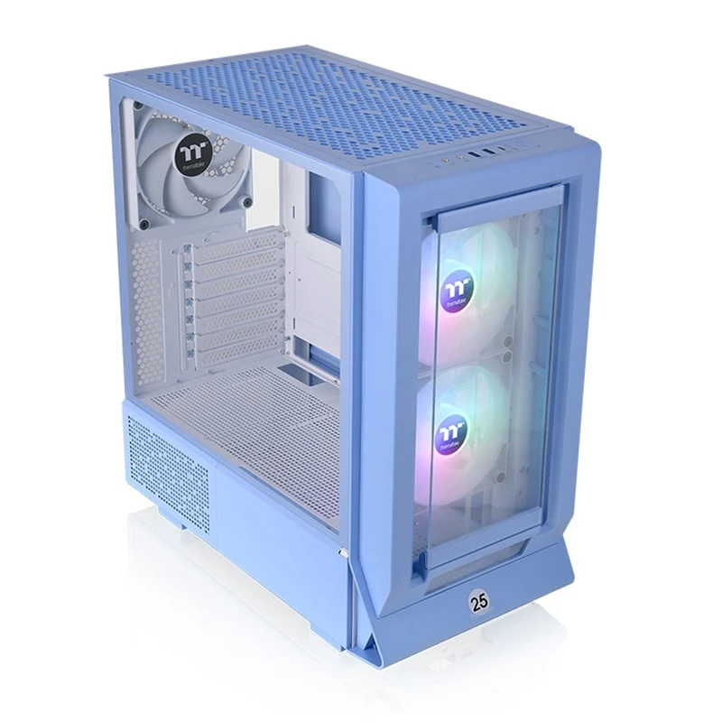 Thermaltake Ceres 350 MX Mid Tower Gaming Case (Black, Snow, Hydrangea Blue, Bumblebee, Bubble Pink)
