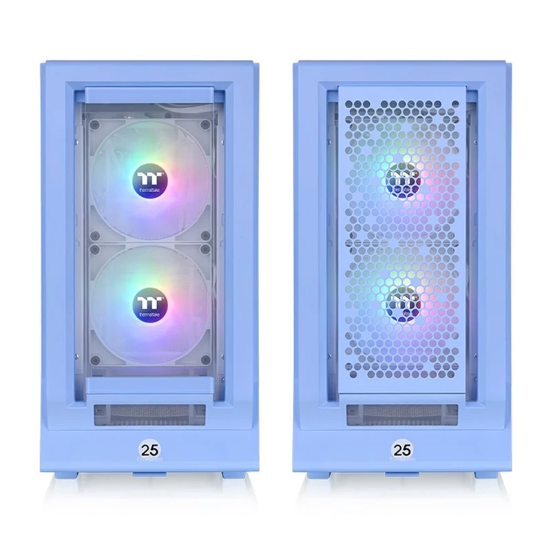 Thermaltake Ceres 350 MX Mid Tower Gaming Case (Black, Snow, Hydrangea Blue, Bumblebee, Bubble Pink)